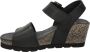 Panama Jack Vega B1 Sandalen zwart Leer Dames - Thumbnail 22
