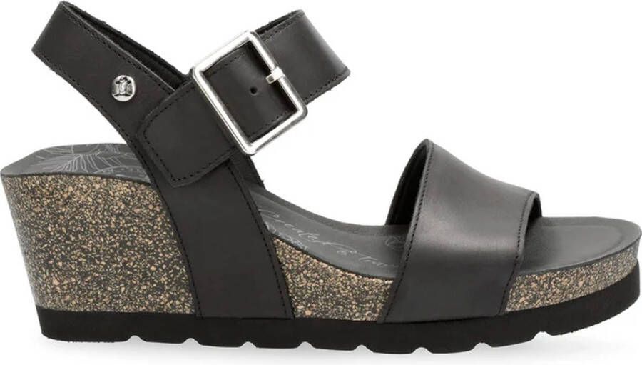 Panama Jack Vega B1 Sandalen zwart Leer Dames