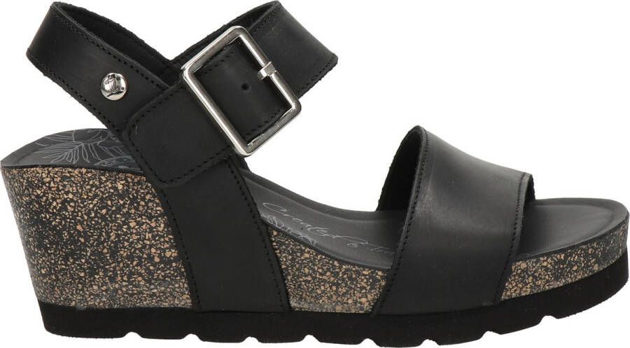 Panama Jack Vega B1 Sandalen zwart Leer Dames