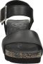 Panama Jack Vega B1 Sandalen zwart Leer Dames - Thumbnail 11