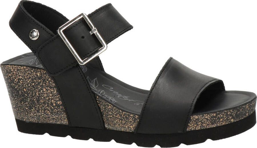 Panama Jack Vega B1 Sandalen zwart Leer Dames