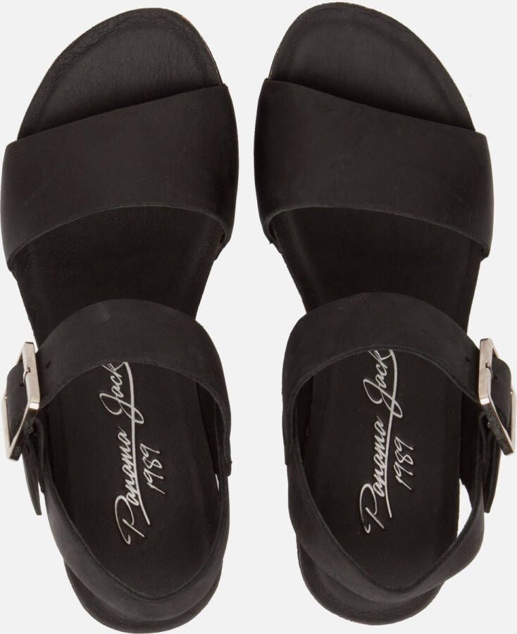 Panama Jack Vega B1 Sandalen zwart Leer Dames