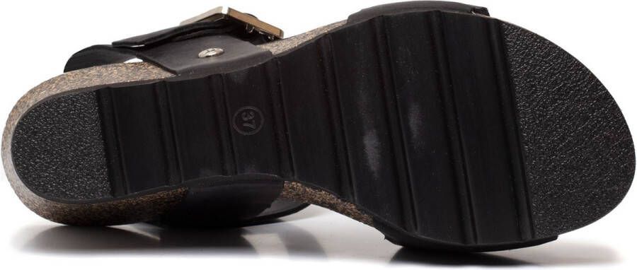 Panama Jack Vega B1 Sandalen zwart Leer Dames