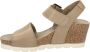Panama Jack Vega dames sandaal Taupe - Thumbnail 4