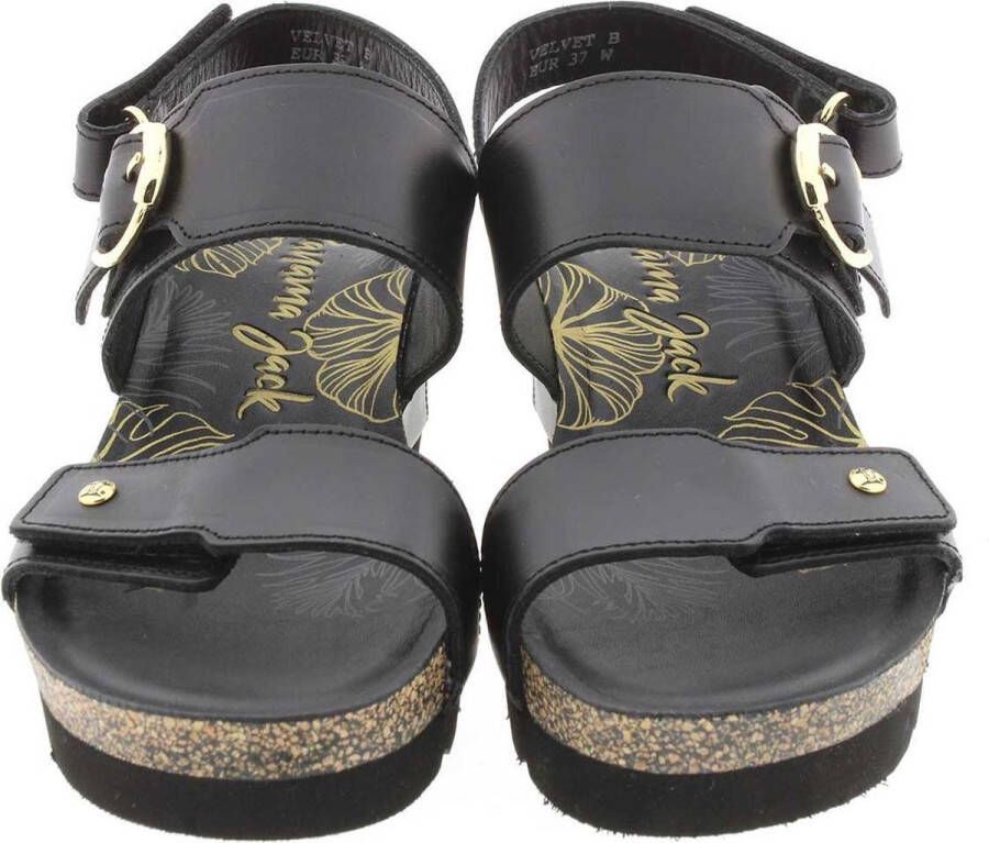 Panama Jack Sandaal Velvet B1 Pull-Up Negro Black - Foto 9