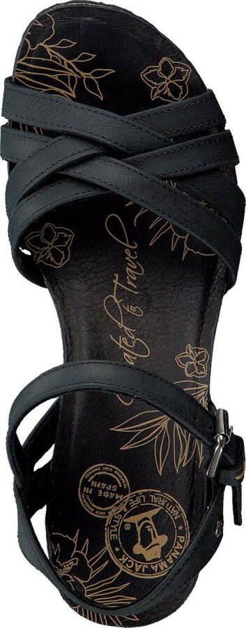 Panama Jack Vera Clay B1 sandalen met sleehak