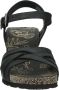 Panama Jack Vera Basics B1 sandalen met sleehak zwart - Thumbnail 10
