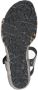 Panama Jack Victory Leopard B3 sandalen met sleehak zwart - Thumbnail 8