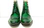 Pantera Pelle Shoes Lederen groene laars - Thumbnail 4