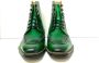 Pantera Pelle Shoes Lederen groene laars - Thumbnail 4