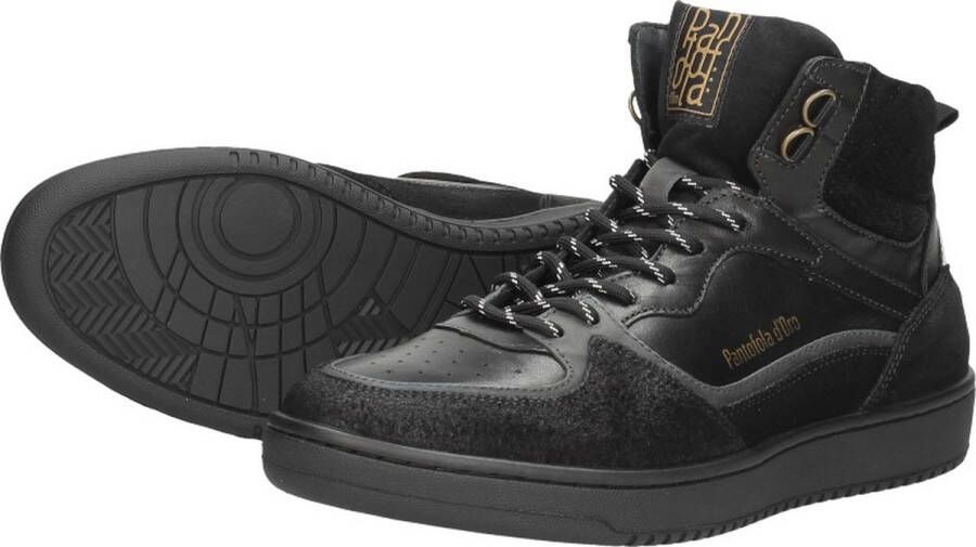 Pantofola d'Oro Baveno High Veterschoenen Hoog zwart