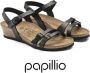 Birkenstock Papillio Lana sandalen met sleehak zwart - Thumbnail 14