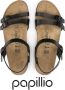 Birkenstock Papillio Lana sandalen met sleehak zwart - Thumbnail 6