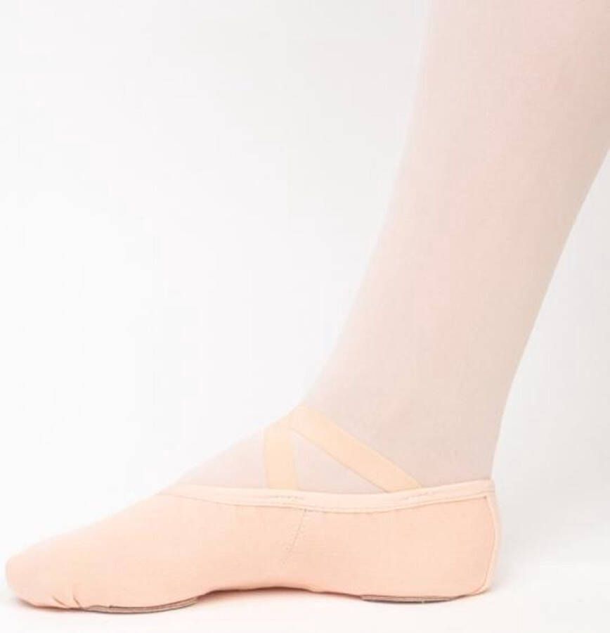 Papillon Balletschoenen Dames PA1014 Roze Stretch Canvas Balletschoenen Splitzool