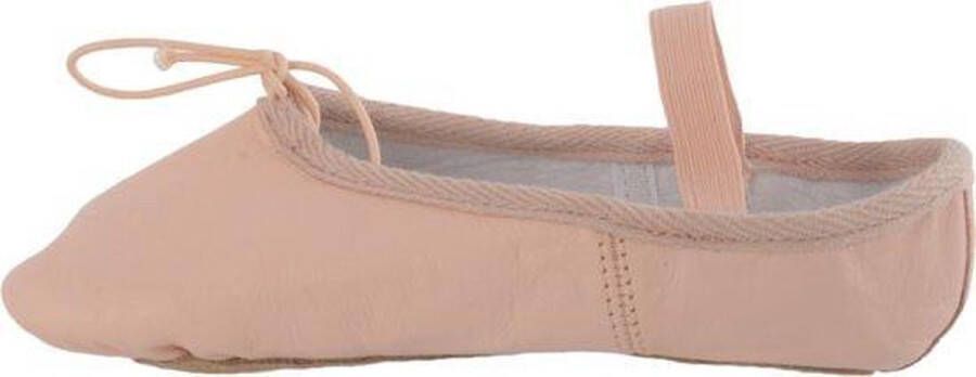 Papillon PK1000 Balletschoenen Meisjes Roze Leer Doorlopende Zool