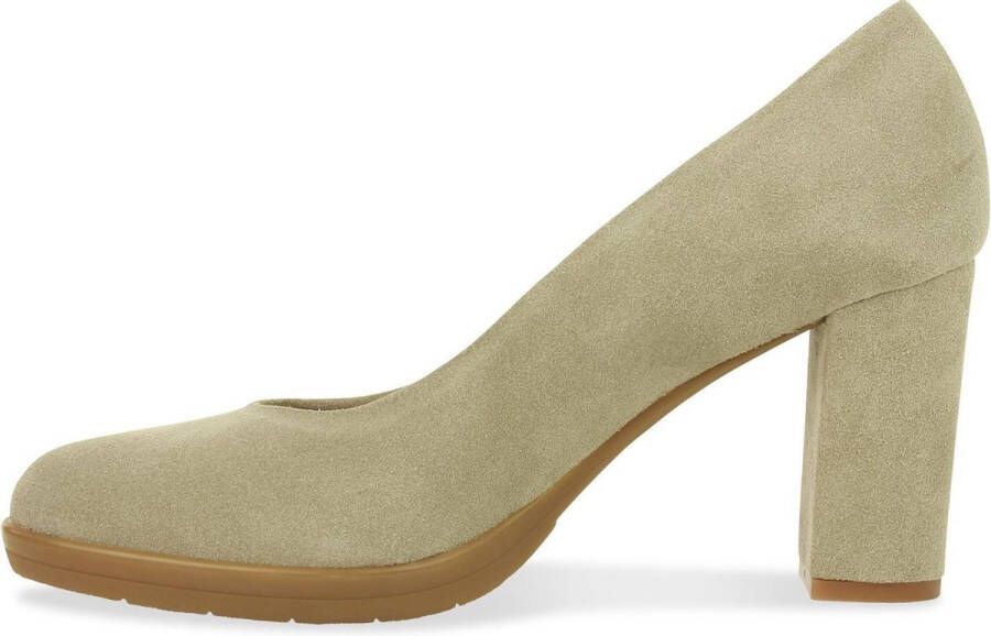 Passi in Capolavori Anna pump suede Earth - Foto 3