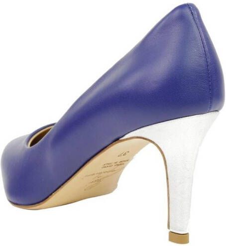 Passi in Capolavori Ava Queenie pump Denim-zilver