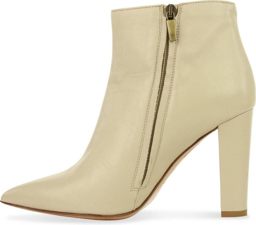 Passi in Capolavori Gaby enkellaars licht taupe nappa leder