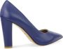 Passi in Capolavori GABY Pump Dark denim leder - Thumbnail 4