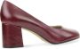 Passi in Capolavori Gwen stewardess pump nappa Burgundy - Thumbnail 5