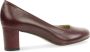 Passi in Capolavori Noelle pump Burgundy - Thumbnail 2