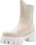 PATRIZIA PEPE Ocean Sand Laarzen met Logo Applicaties Beige Dames - Thumbnail 6