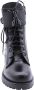PATRIZIA PEPE Zwarte Leren Laarzen met Logo Applicatie Black Dames - Thumbnail 4