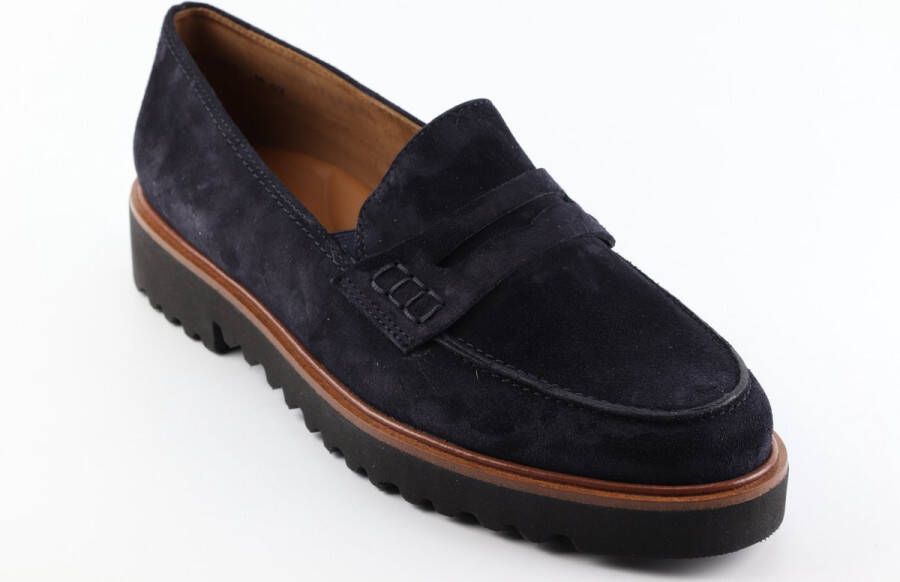 Paul Green 2694 Loafers Instappers Dames Blauw