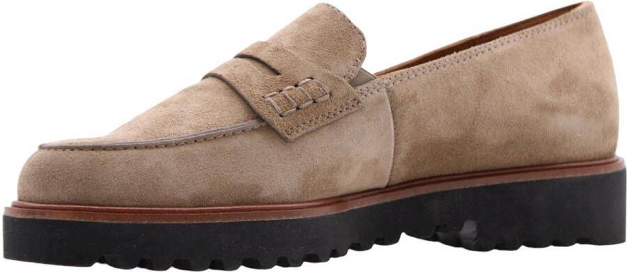 Paul Green 2694 Loafers Instappers Dames Taupe