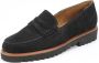 Paul Green 2694 Loafers Instappers Dames Zwart - Thumbnail 6