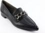 Paul Green Zwarte Loafer met Metalen Kettingdetail Black Dames - Thumbnail 9