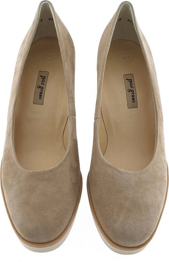 Paul Green 3777 Pumps High Heels Schoenen Hoge Hak Dames Beige