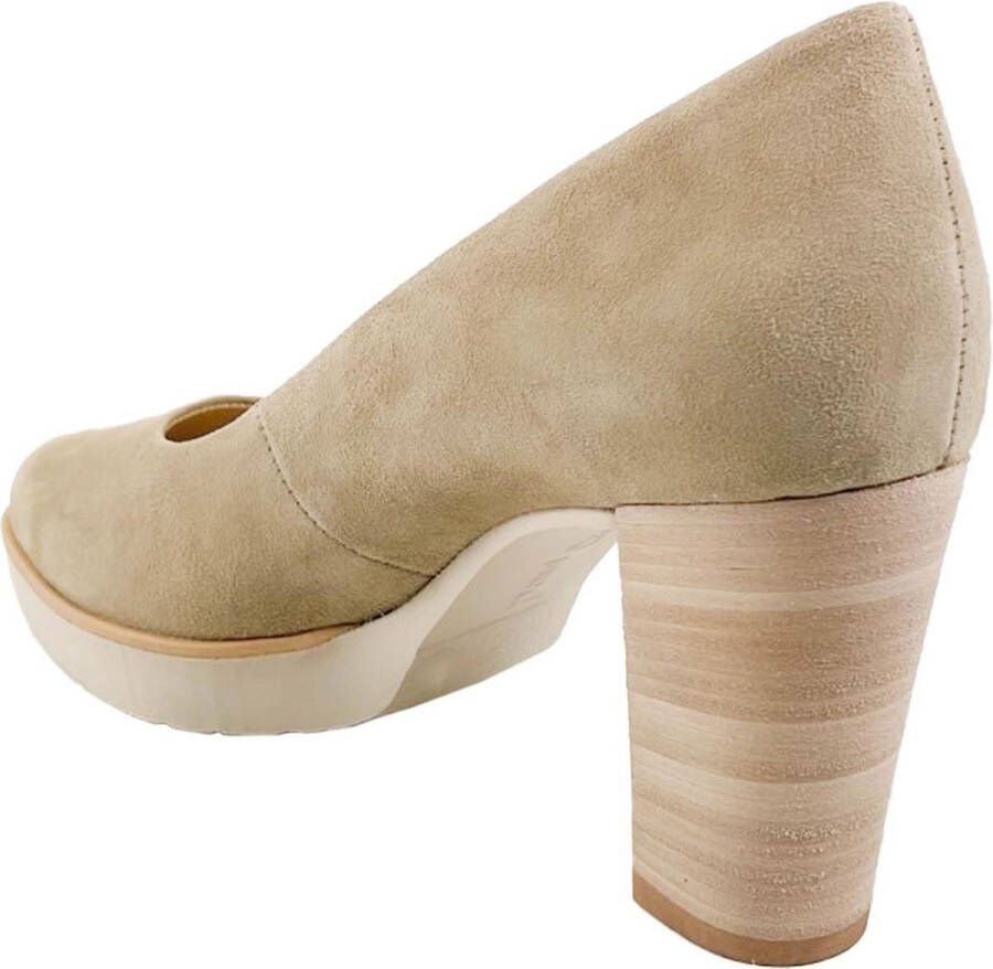 Paul Green 3777 Volwassenen Pumps Wit beige