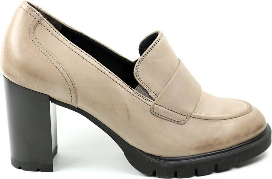 Paul Green 3784 Pumps High Heels Schoenen Hoge Hak Dames Taupe