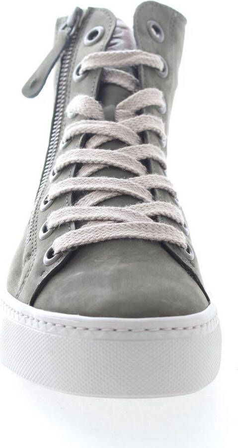 Paul Green 4024 Hoge sneakers Dames Groen