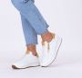 Paul Green 4085~~~~~~~~~~~~~~~~~~~~~~~~~~ Lage sneakersDames sneakers Wit beige - Thumbnail 10