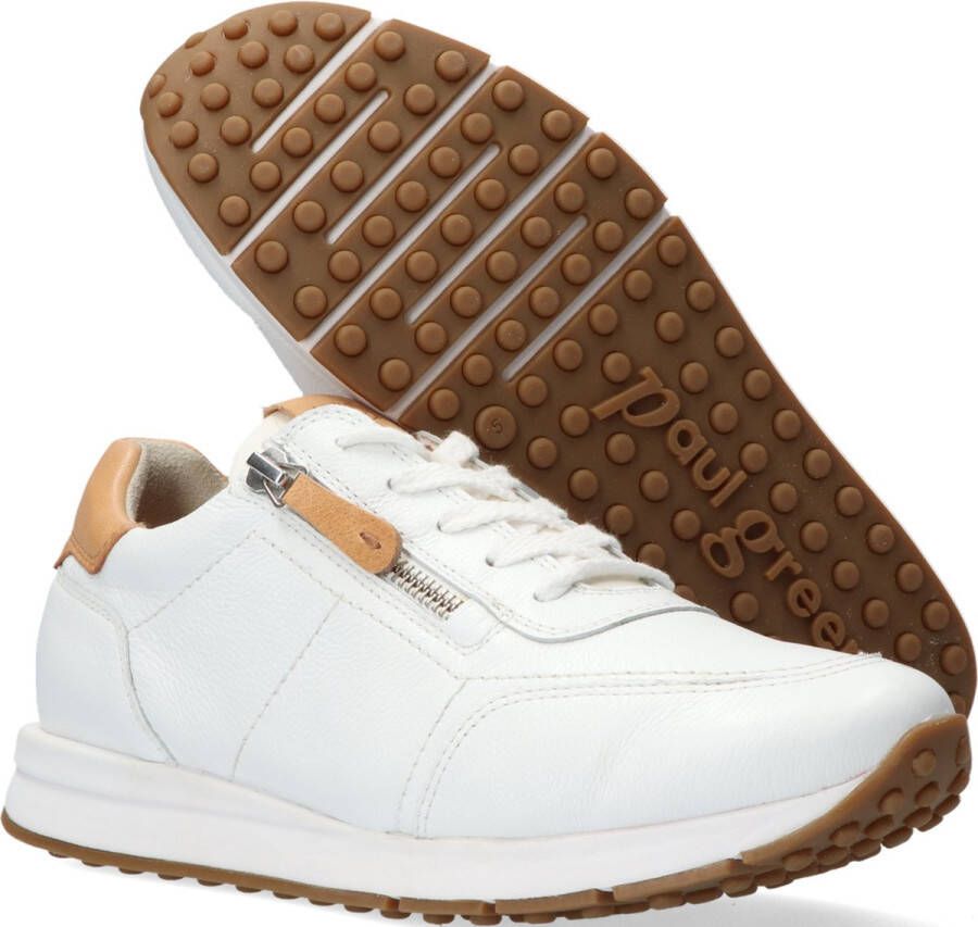 Paul Green 4085 Volwassenen Lage sneakers Wit beige