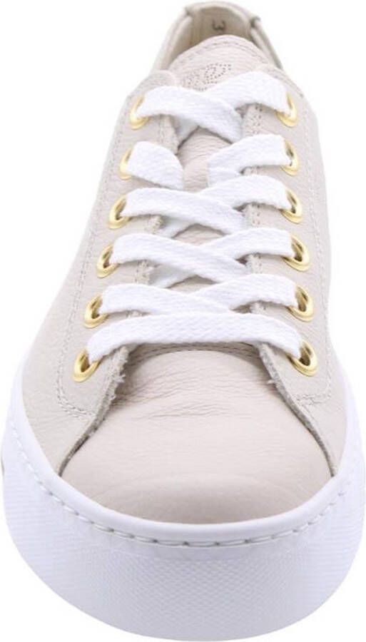 Paul Green 4704 Lage sneakers Leren Sneaker Dames Beige - Foto 8