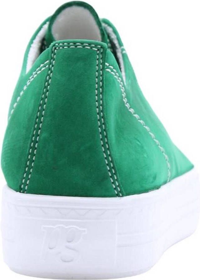 Paul Green 4704~~~~~~~~~~~~~~~~~~~~~~~~~~ Lage sneakersDames sneakers Groen