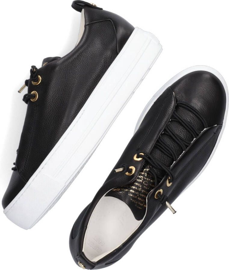Paul Green 5017 Lage sneakers Leren Sneaker Dames Zwart - Foto 10