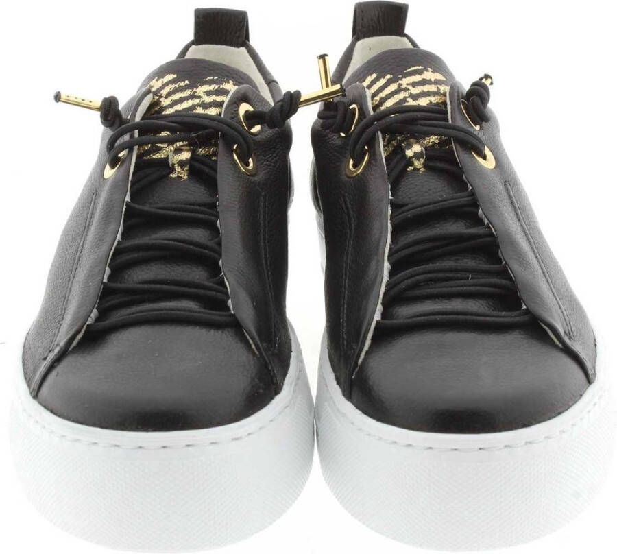 Paul Green 5017 Lage sneakers Leren Sneaker Dames Zwart - Foto 15