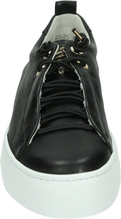 Paul Green 5017 Lage sneakers Leren Sneaker Dames Zwart - Foto 6