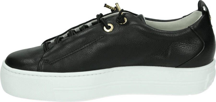 Paul Green 5017 Lage sneakers Leren Sneaker Dames Zwart - Foto 7