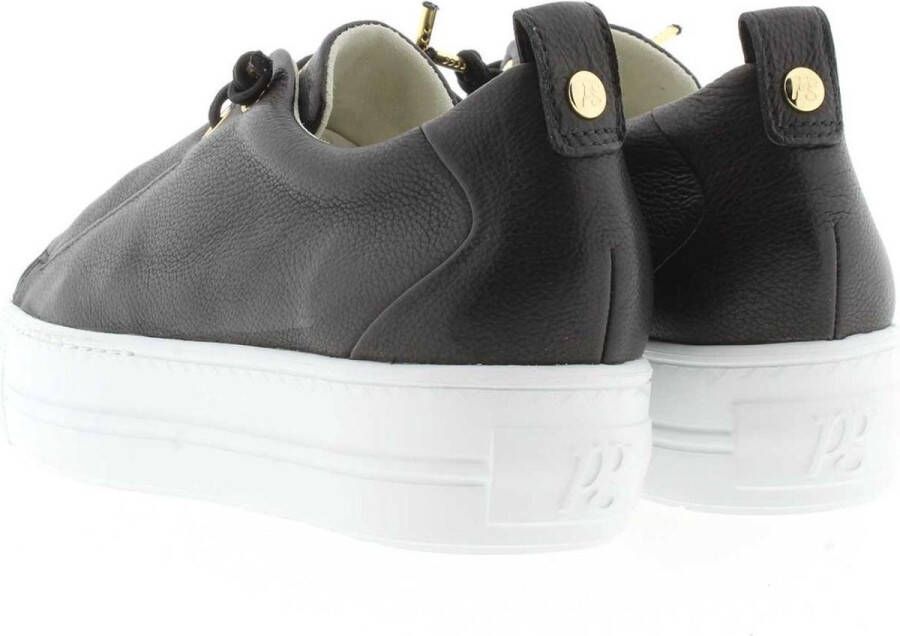Paul Green 5017 Lage sneakers Leren Sneaker Dames Zwart - Foto 9