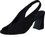 PAUL GREEN Slingbacks Dames 6038 Maat: 37 5 Materiaal: Suède Kleur: Zwart - Thumbnail 11