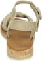 Paul Green 6059 Volwassenen Platte sandalen Wit beige - Thumbnail 14