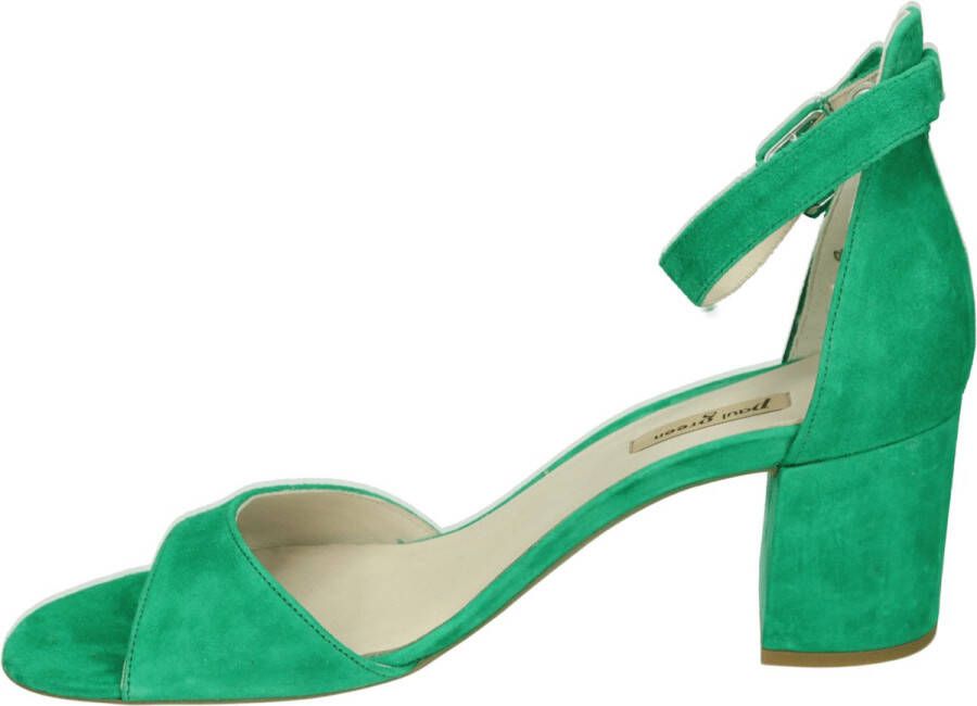 Paul Green 7469 Volwassenen Sandalen met hak Groen