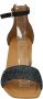Paul Green 7788 Volwassenen Sandalen met hakDames Sandalen Kleur: Zwart - Thumbnail 9