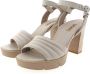 Paul Green 7928~~~~~~~~~~~~~~~~~~~~~~~~~~ Sandalen met hakDames Sandalen Wit beige - Thumbnail 9