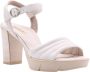 Paul Green 7928 Volwassenen Sandalen met hakDames Sandalen Wit beige - Thumbnail 3